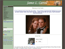 Tablet Screenshot of james.jlcarroll.net